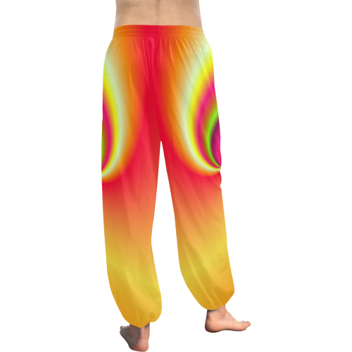 Draped In Rainbows Women's All Over Print Harem Pants (Model L18)