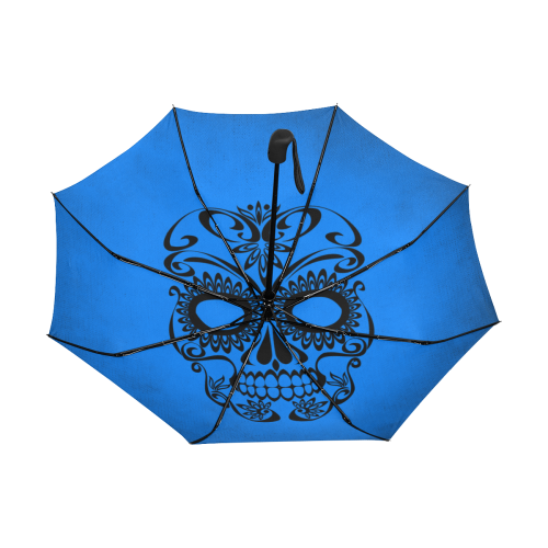 Skull20170337_by_JAMColors Anti-UV Auto-Foldable Umbrella (Underside Printing) (U06)