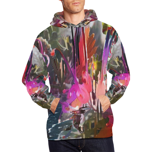 mystical ocean 1b2 All Over Print Hoodie for Men (USA Size) (Model H13)