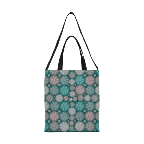 zappwaits flower 6 All Over Print Canvas Tote Bag/Medium (Model 1698)