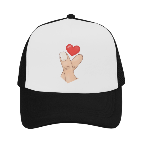 Finger Heart Trucker Hat