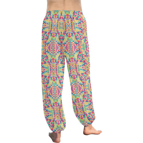 Kaleidoscope Colorful Mandala Women's All Over Print Harem Pants (Model L18)