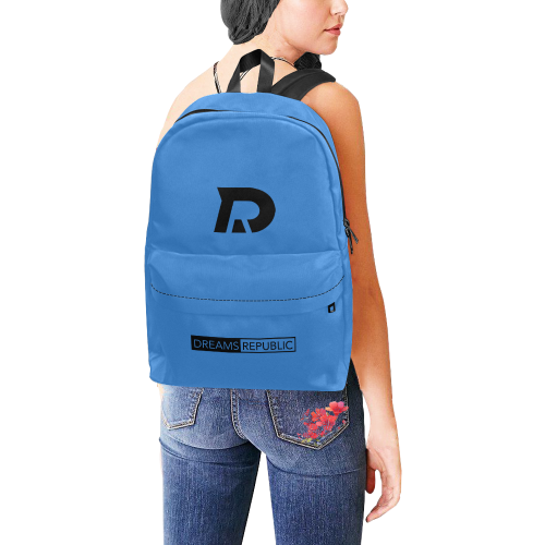 Unisex Classic Backpack (Blue) Unisex Classic Backpack (Model 1673)