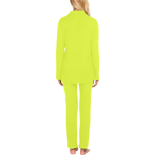 color luis lemon Women's Long Pajama Set