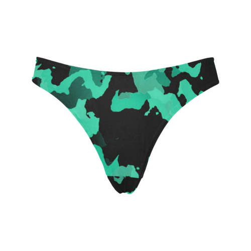 new modern camouflage B by JamColors Women's All Over Print Thongs (Model L30)