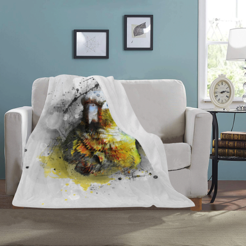 bird parrot art #parrot #bird Ultra-Soft Micro Fleece Blanket 30''x40''