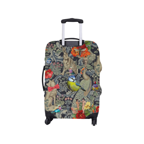 And Another Thing (bird) Luggage Cover/Small 18"-21"