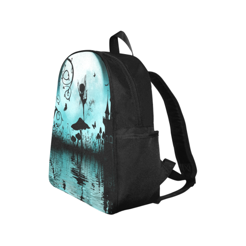 Dancing in the night Multi-Pocket Fabric Backpack (Model 1684)