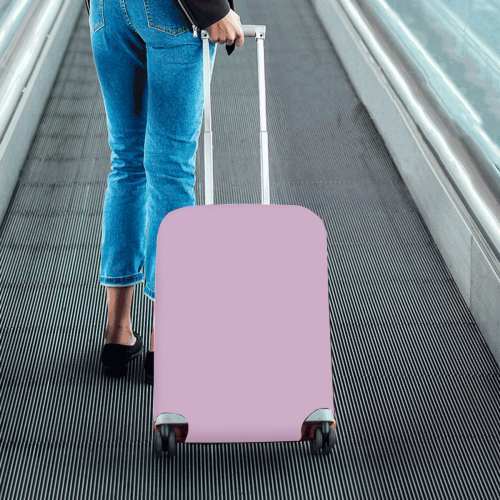 Pink Lavender Luggage Cover/Small 18"-21"