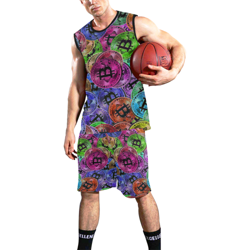 BITCOIN 2 All Over Print Basketball Uniform