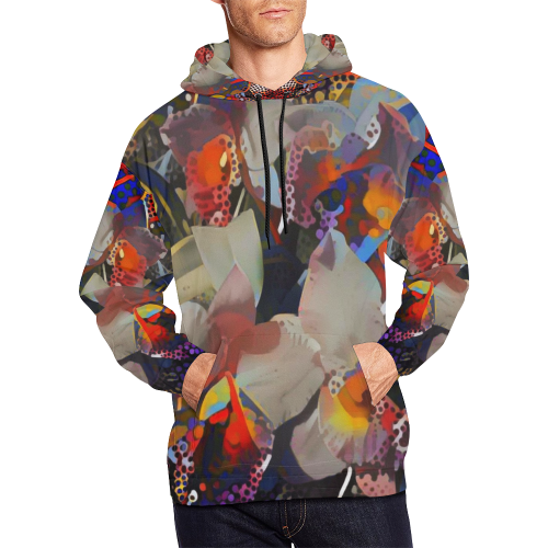 giant beauties 28b All Over Print Hoodie for Men (USA Size) (Model H13)