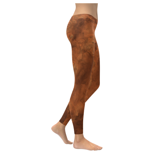 Mars Women's Low Rise Leggings (Invisible Stitch) (Model L05)