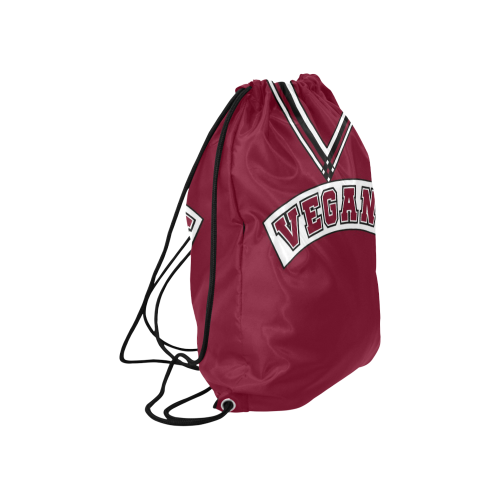 Vegan Cheerleader Large Drawstring Bag Model 1604 (Twin Sides)  16.5"(W) * 19.3"(H)