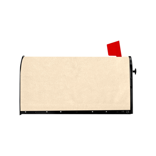 color bisque Mailbox Cover