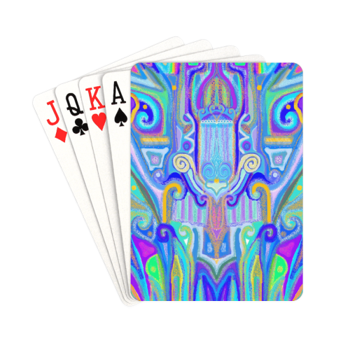 cover 5 Playing Cards 2.5"x3.5"