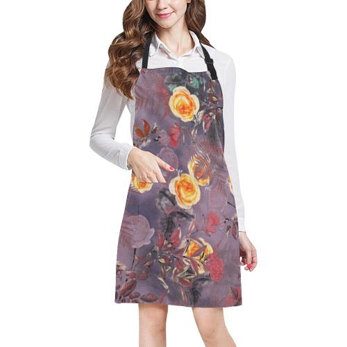 flowers 2 All Over Print Apron
