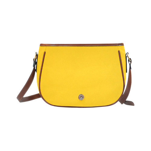 basic yellow solid color Saddle Bag/Large (Model 1649)