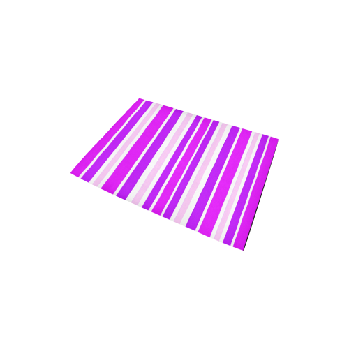 Summer Purples Stripes Area Rug 2'7"x 1'8‘’