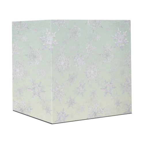 Frosty Day Snowflakes on Misty Sky Gift Wrapping Paper 58"x 23" (1 Roll)