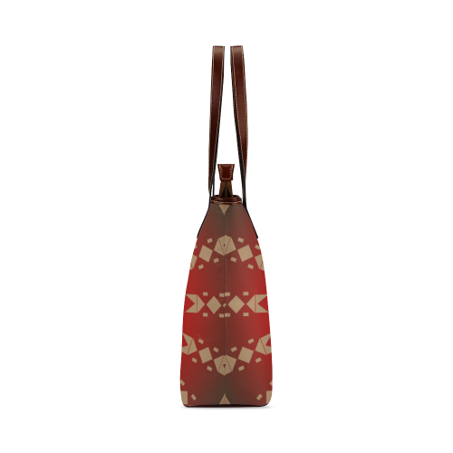 Wacipi Red Shoulder Tote Bag (Model 1646)