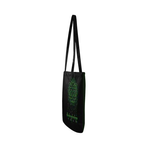 Mandala with Green Tara Mantra Reusable Shopping Bag Model 1660 (Two sides)