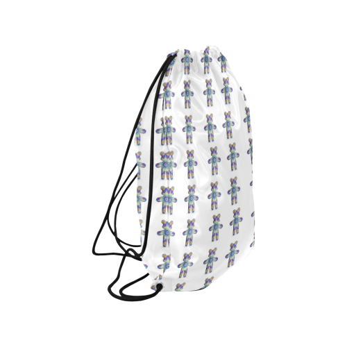 nounours 1e Small Drawstring Bag Model 1604 (Twin Sides) 11"(W) * 17.7"(H)