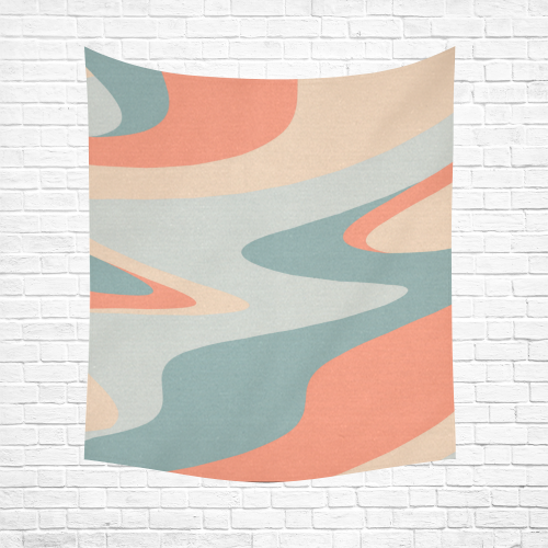 color patterns #pattern Cotton Linen Wall Tapestry 51"x 60"