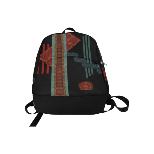 Kurukulla by Vaatekaappi Fabric Backpack for Adult (Model 1659)