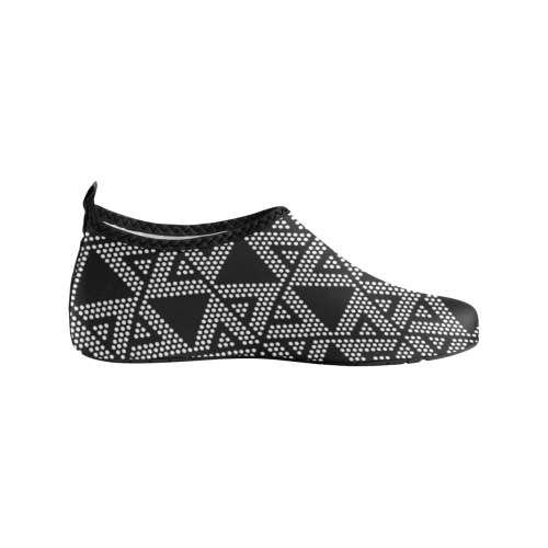 Polka Dots Party Women's Slip-On Water Shoes (Model 056)