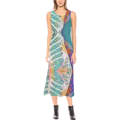 The Sixties2 Phaedra Sleeveless Open Fork Long Dress (Model D08)