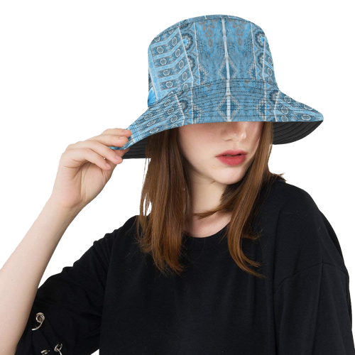 India 13 All Over Print Bucket Hat