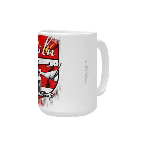 Drink doch mit Köln by Nico Bielow Custom Ceramic Mug (15OZ)
