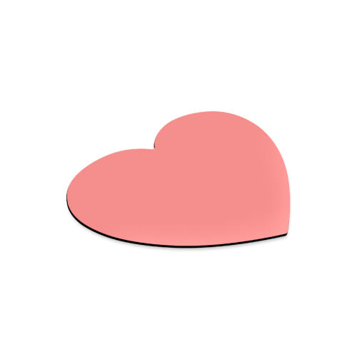 color light red Heart-shaped Mousepad