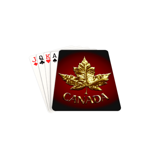 Canada Gold Medal Playing Cards 2.5"x3.5"