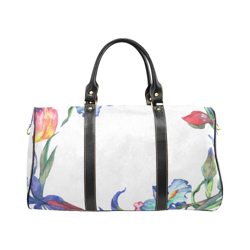 floral nn New Waterproof Travel Bag/Small (Model 1639)
