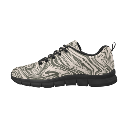 Marble Art Women's Breathable Running Shoes/Large (Model 055)