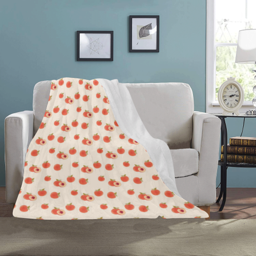 Peach Ultra-Soft Micro Fleece Blanket 40"x50"