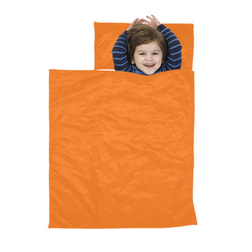color pumpkin Kids' Sleeping Bag