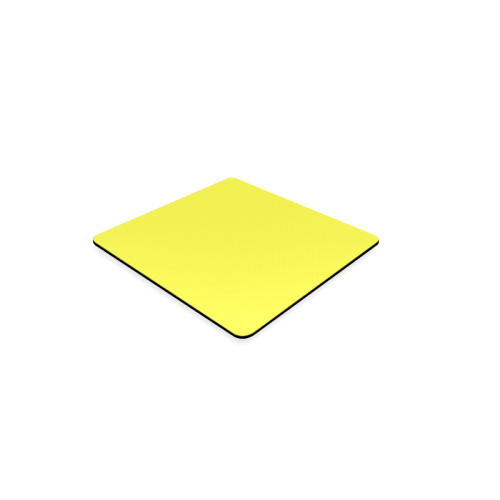color maximum yellow Square Coaster