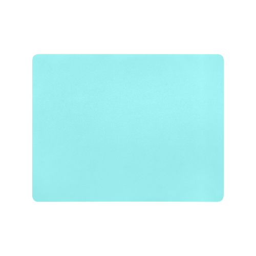 color ice blue Mousepad 18"x14"