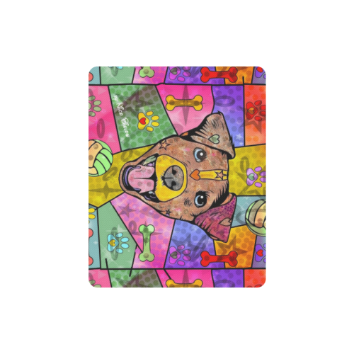 Jack Russel by Nico Bielow Rectangle Mousepad