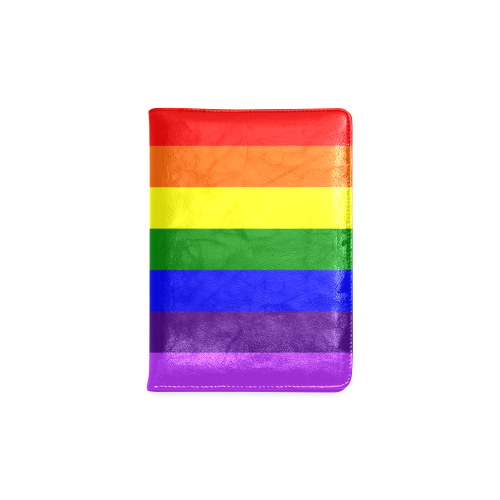 Rainbow Flag (Gay Pride - LGBTQIA+) Custom NoteBook A5