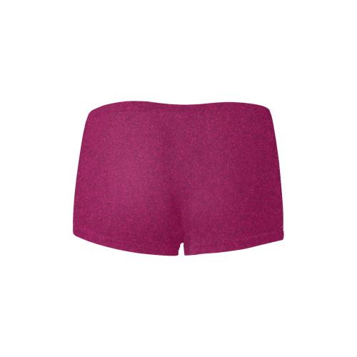 glitter magenta Women's All Over Print Boyshort Panties (Model L31)