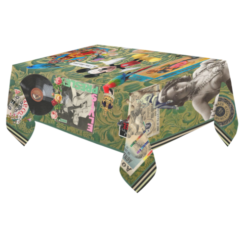 Your Childhood, My Childhood Cotton Linen Tablecloth 60"x 84"