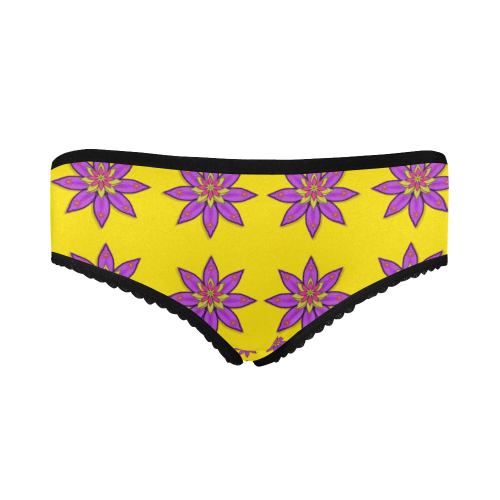 fantasy flower in the happy jungle of beauty Women's All Over Print Classic Briefs (Model L13)