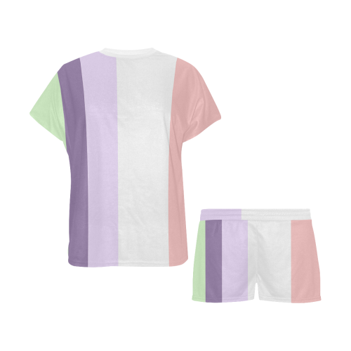 Tana Bush Stripes Women's Short Pajama Set
