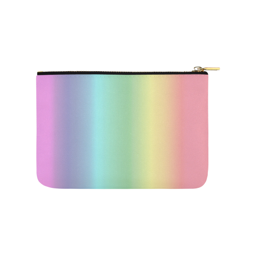 Pastel Rainbow Carry-All Pouch 9.5''x6''