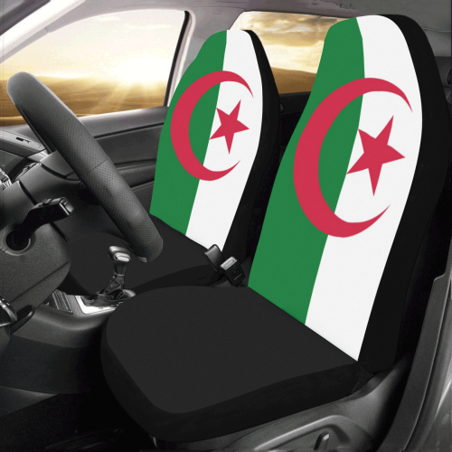 Algeria Flag Car Seat Covers (Set of 2)