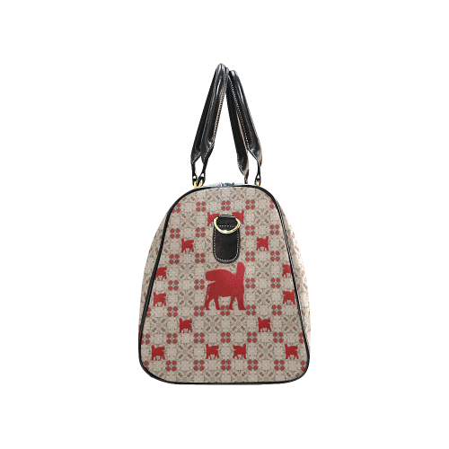 Red Lamassu New Waterproof Travel Bag/Small (Model 1639)