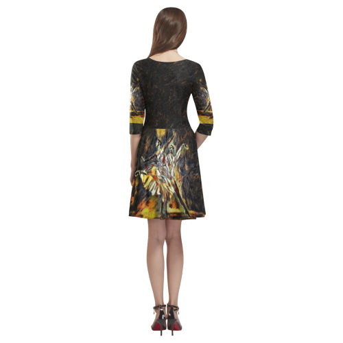 I love ballet Tethys Half-Sleeve Skater Dress(Model D20)